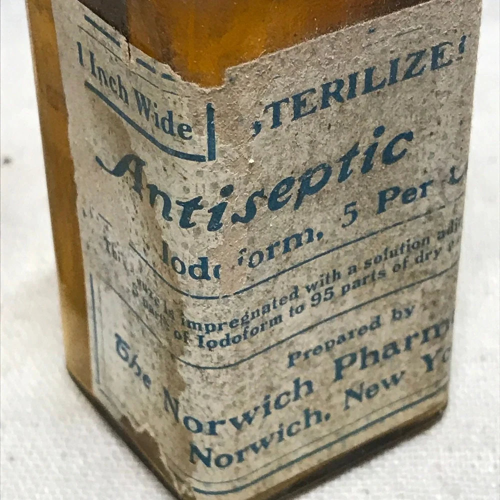 Vintage Apothecary Bottles, Cloudy Glass‎ Vintage, Wedding Decoration, Farmhouse - Picture 3 of 9